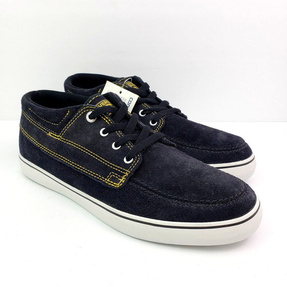 Converse Cons Sea Star LS Mid Mens Sz 9 Womens Sz 10.5 Black Skate Sneaker Shoe